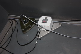 Inštalácia senzoru Nivel220 v prepojovacej skrini 
